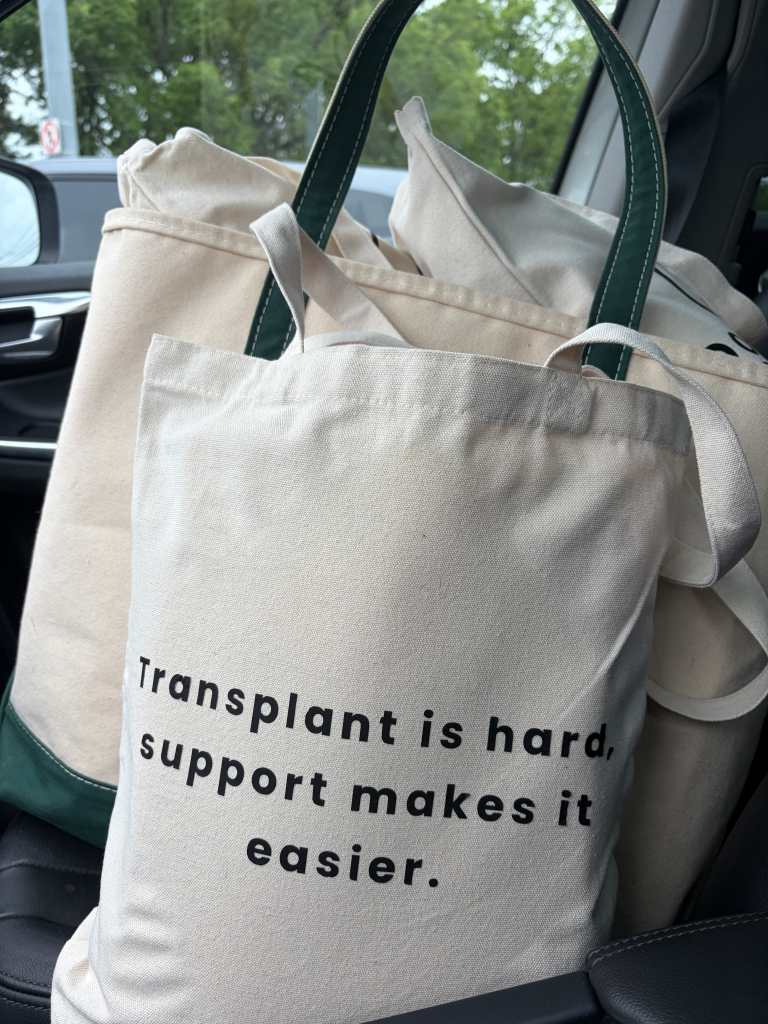 Transplant is hard, support makes it easier
